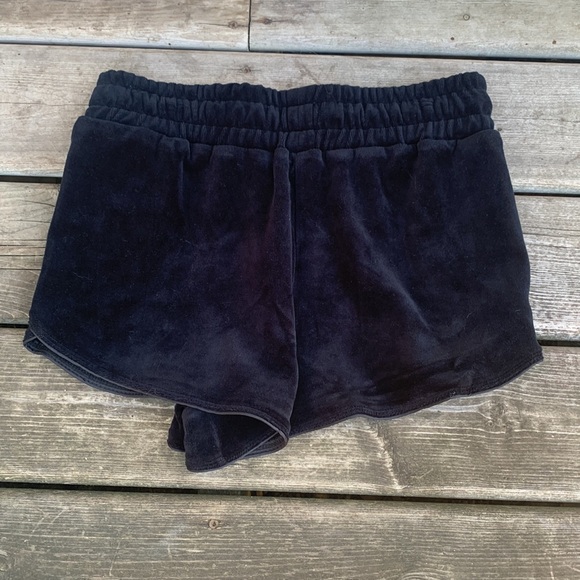 NWT Amuse Society Farrah Velour Jogger Knit Shorts - Picture 7 of 7
